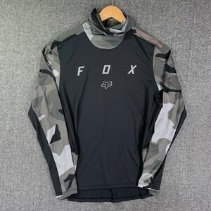 Fox Racing Ranger Drive Jersey Men Large Camo Stretch ATV Biker Offroad MTB